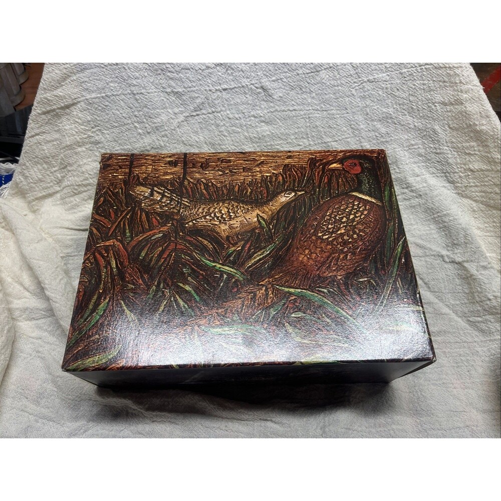 Avon Pheasant Decanter FULL w/Box Oland After Shave 5oz.